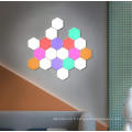 2020 cadeaux les plus chauds lumière quantique en nid d&#39;abeille à led hexagonale